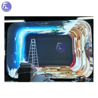 Pantalla LED flexible P2.5 de paso fino que ofrece imágenes vívidas para exhibiciones comerciales curvas de alta gama.