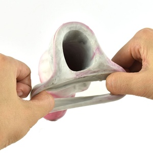 ปลอกอวัยวะเพศชายแบบยืดหยุ่น FRRK Dog Knot Dildo ปลอกเพิ่มขนาดอวัยวะเพศชาย ของเล่นทางเพศสำหรับผู้ชาย ฟังก์ชั่นแบบถุงยางอนามัย - Product Image 5