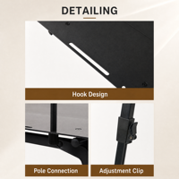 Juego de Mesa Plegable Rectangular de Aluminio de Tres Piezas para Exteriores, Ideal para Campamento y Playa