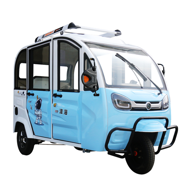 60V800W Adult 3 Wheel Electric Tricycle Mini Electric Vehicle