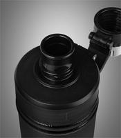 Bouteille de sport en acier inoxydable Adventure Ready avec poignée ergonomique et manchon en silicone antidérapant pour le camping