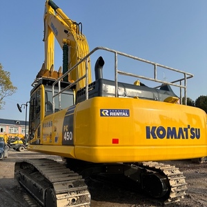 เครื่องขุดไฮดรอลิกขนาดใหญ่ Komatsu pc450 45ตันเครื่องจักรก่อสร้างเครื่องขุด PC400 pc450ใช้สำหรับการขาย - Product Image 4