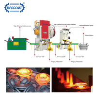 Presse à forgeage hydraulique robuste à économie d'énergie pour le forgeage à chaud du fer, des raccords de tuyauterie en acier, en fer et en laiton, et des coudes