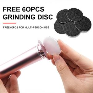 60 disques de papier abrasif de rechange pour lime électrique à pieds, éliminateur de callosités - Product Image 2