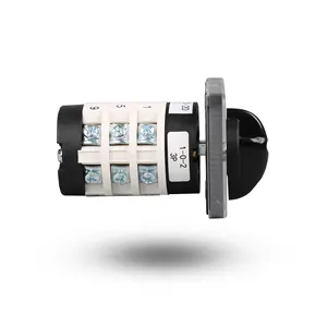 Selector Switch Manufacturers CANSEN LW31-20 1-0-2 3P New Type 3 Position Panel Mounting Rotary Selector Switch