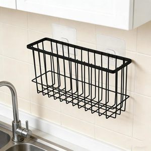 Paquete de 2 Cestas Organizadoras Autoadhesivas para Colgar Dentro del Armario de Cocina, con Tapas, para Almacenamiento en la Pared, para Despensa - Product Image 2