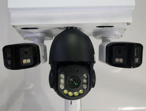 SZGOING 360 панорамная система с <span class=keywords><strong>3</strong></span> камерами беспроводной Wi-Fi IP PTZ Cam 30X зум интеллектуальная энергетическая сигнализация HD Солнечная камера безопасности 4G - Product Image 6