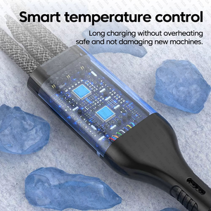 1.2M 2M 100W 6 en 1 Multi USB C Câble de charge pour <span class=keywords><strong>Apple</strong></span> IWatch iPhone 16 Pro avec cordon de chargeur rapide USB Type C - Product Image 5