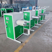 Machine à rembobiner les cordes en coton à grande vitesse (0-150 m/min), contrôlée par PLC, 220V/380V, 50 kg/h, certifiée CE ISO, pour cordes tressées