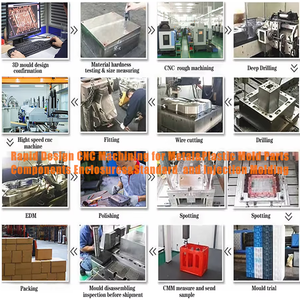 Diseño Rápido de Piezas Metálicas de Precisión, Componentes, Carcasas Estándar, Moldeo por Inyección de Plástico *<span class=keywords><strong>jj</strong></span> y Mecanizado CNC - Product Image 5