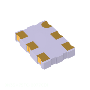 Composants de circuit électronique 6 CLCC 8N3SV75FC-0077CDI Canal du fabricant de synchronisation d'horloge - Product Image 1