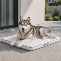 Park-Picknick-Rasen-Sonnenuntergang-Hundebettmatratze mit Schaumstoff-Taschenfederkern-Unterstützung, Outdoor-Haustierkissen für große Hunde