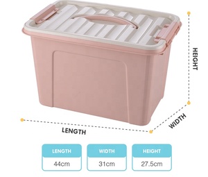 7L colorido hermético comida ropa cuadrada <span class=keywords><strong>de</strong></span> plástico cajas <span class=keywords><strong>de</strong></span> almacenamiento con tapas - Product Image 6