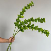 Rangkaian Bunga Daun Berbentuk Cangkang Bunga Lonceng Buatan Berkualitas Tinggi Bahan PVC Untuk Penggunaan Dalam/Luar Ruangan Pernikahan