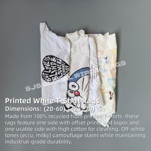 Trapos de Algodón Blancos IMPA 232906, Trapos de Alta Resistencia para Limpieza Industrial, Trapos de Algodón para Limpieza Industrial - Product Image 2