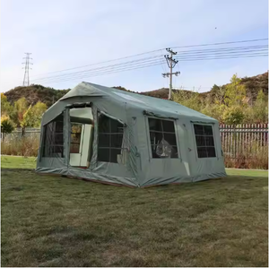 Ventes chaudes Tente gonflable de glamping aérien facile à installer, imperméable et coupe-vent, 4 saisons, cabine Oxford, tentes de camping gonflables - Product Image 2