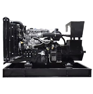 Générateur de chantier refroidi par eau, type ouvert, 30 kW, 50 kW, 100 kW, silencieux, entretien facile, panneau de commande numérique - Product Image 1