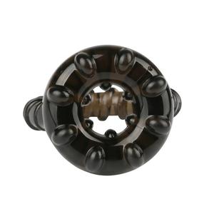 デュアルペニスリング男性陰嚢拘束リング遅延射精コックリングペニスエクステンダー純血症デバイス男性用大人のおもちゃ - Product Image 6