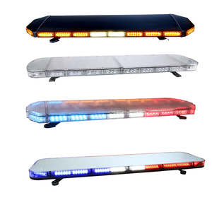 Ambre camion ambulance barre lumineuse clignotante et sirène led avertissement barre lumineuse lutte contre l'incendie - Product Image 4