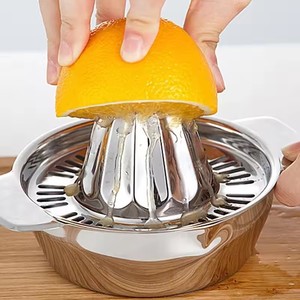 Exprimidor de Limones de Acero Inoxidable 304, Exprimidor Manual Portátil Creativo para el Hogar, Exprimidor de Naranjas - Product Image 1