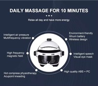 Masseur oculaire confortable pour réduire les cernes, relaxant et anti-rides, avec une expérience beauté agréable, masseur pour les yeux et la tête