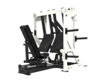 Machine d'exercice de musculation commerciale pour salle de sport, presse à jambes horizontale en acier inoxydable - Prix bas