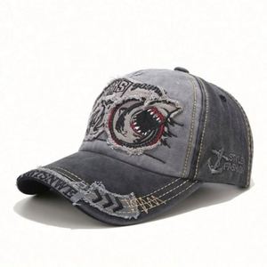 Gorras Deportivas Vintage Lower Crown para Hombre, con Logotipo Personalizado, Parche Tejido Bordado, Gorras de Béisbol Lavadas - Product Image 6