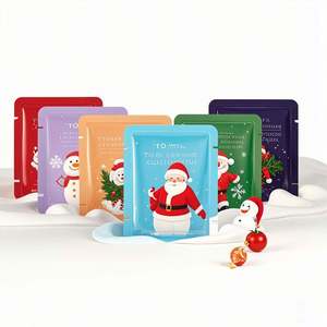 Sacs à cosmétiques en feuille d'aluminium scellés à chaud sur 3 côtés, étanches à l'humidité, emballages écologiques de qualité alimentaire pour chewing-gum gelée sushi - Product Image 2