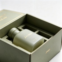 Boîte d'expédition en carton ondulé de luxe personnalisée avec insert en mousse pour les coffrets cadeaux de soins de la peau et de cosmétiques, emballage écologique avec logo imprimé