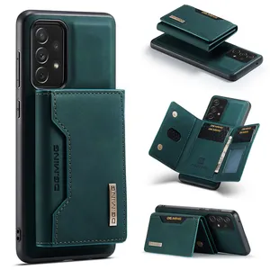 Custodia in pelle a portafoglio di lusso per <span class=keywords><strong>Samsung</strong></span> <span class=keywords><strong>Galaxy</strong></span> <span class=keywords><strong>A12</strong></span> A22 A32 A42 A52 A72 A51 A71 <span class=keywords><strong>Cover</strong></span> per telefono - Product Image 1