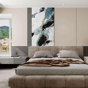 Hot Bán Tường Bằng Đá Cẩm Thạch Bảng Điều Chỉnh 1220*2440Mm Trang Trí Nội Thất Marbling Cao Bóng PVC Tấm Nhựa Carbon <span class=keywords><strong>Slate</strong></span> Đá Cẩm Thạch - Product Image 2