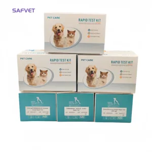 Veterinaria Cpv Ccv Gia Giardia Hond Snelle Test Kit Voor Huisdier