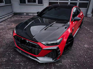 Nuevo Kit de Carrocería con Capó de Fibra de Carbono Estilo KH para Audi A7RS7, Capó Mejorado para A7RS7 - Product Image 2