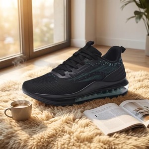 Zapatillas Casuales de Hombre en Tendencia con Parte Superior de Malla Tejida para Mayor Comodidad en la Entresuela y Zapatos Ligeros de Lujo para Caminar - Product Image 2