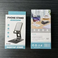 Support de téléphone portable et tablette pliable à rotation à 360 degrés, léger, en plastique PP, portable, stable, pour bureau