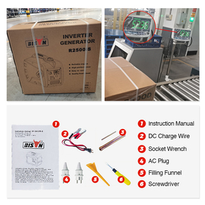 Générateur à inverseur silencieux et écologique BISON (CHINE) BS6250iE 5kW 4 temps, CE Euro 5, 230V 50Hz, monophasé, démarrage électrique - Product Image 6