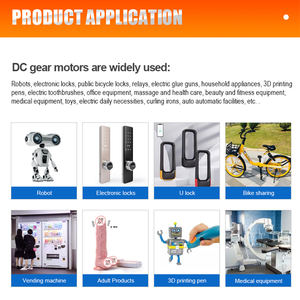 FT-12SGMN20มอเตอร์เกียร์หนอนขนาดเล็กเครื่องมือลด3v6v12v24v ตามสั่ง - Product Image 6