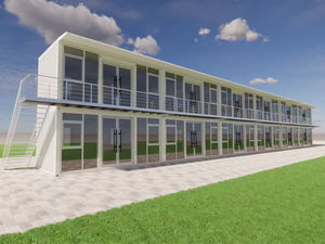 Casa Contenedor de 20 pies de Diseño Personalizado, Bungalow Prefabricado, Casas Pequeñas Prefabricadas, Casa Modular, Villa - Product Image 2