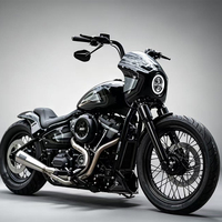Kit de carénage pour accessoires de moto pour M8 Softail Street Bob FXBB/S Softail Standard FXST 2018-2026 en plastique ABS peint