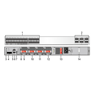 S6730S-S24X6Q-A 02353ajx 24 * 10ge SFP + cổng, 6 * 40ge qsfp cổng S6700 loạt doanh nghiệp chuyển đổi - Product Image 2