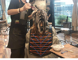 Capa magnética de silicona para cortar el pelo, chal para el pelo de peluquero - Product Image 3