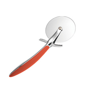 Cuchillo cortador de pizza de acero inoxidable con mango antideslizante para uso doméstico en la cocina - Product Image 2