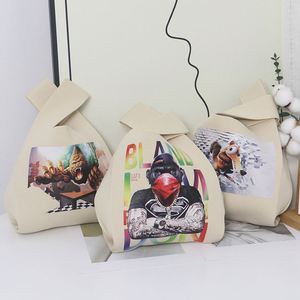 Customized Knitted Bag Wrist Bag Small <b>Pouch</b> Heat Transfer Printing Design Custom Logo - Product Image 3