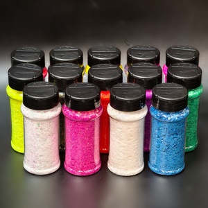 All'ingrosso più recente 2oZ Shaker Pet arcobaleno alla rinfusa grosso Glitter Mix per unghie natale Snowglobe alta lucentezza Glitter iridescente - Product Image 6