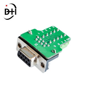Terminales de Señales <span class=keywords><strong>DB9</strong></span> COM <span class=keywords><strong>RS232</strong></span> sin Transferencia, Conector Macho Hembra D-sub de 9 Pines - Product Image 6
