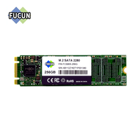 FUCUN SSD M.2 SATA SSD 128GB 256GB 512GB 1TB Internal SATA SSD M.2 SATA untuk Laptop PC