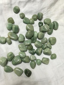 Pierres précieuses naturelles d'aventurine non percées, pierres roulées en vrac, vente en gros, approvisionnement en pierres précieuses pour la fabrication de bijoux, artisanat, cadeaux - Product Image 3