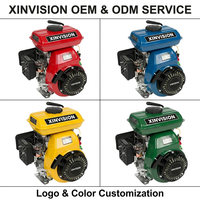 Moteur à essence 2HP Max 154F 105cc 4 temps OHV horizontal pour mini-générateur, vibrateur et équipement de construction