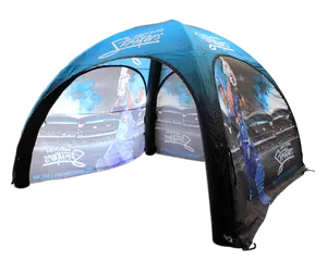 20 * 20ft logotipo personalizado Canopy Giant Dome publicidade barraca inflável para Trade Show evento ao ar livre