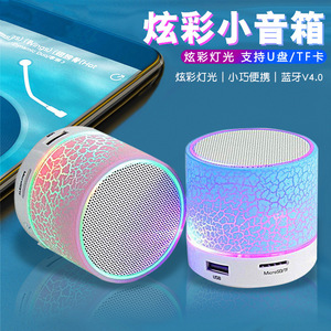 La migliore vendita mini A9 Mini portatile telefono cellulare altoparlante senza fili con luce colorata a LED per 6 8 7 <span class=keywords><strong>P</strong></span> - Product Image 5